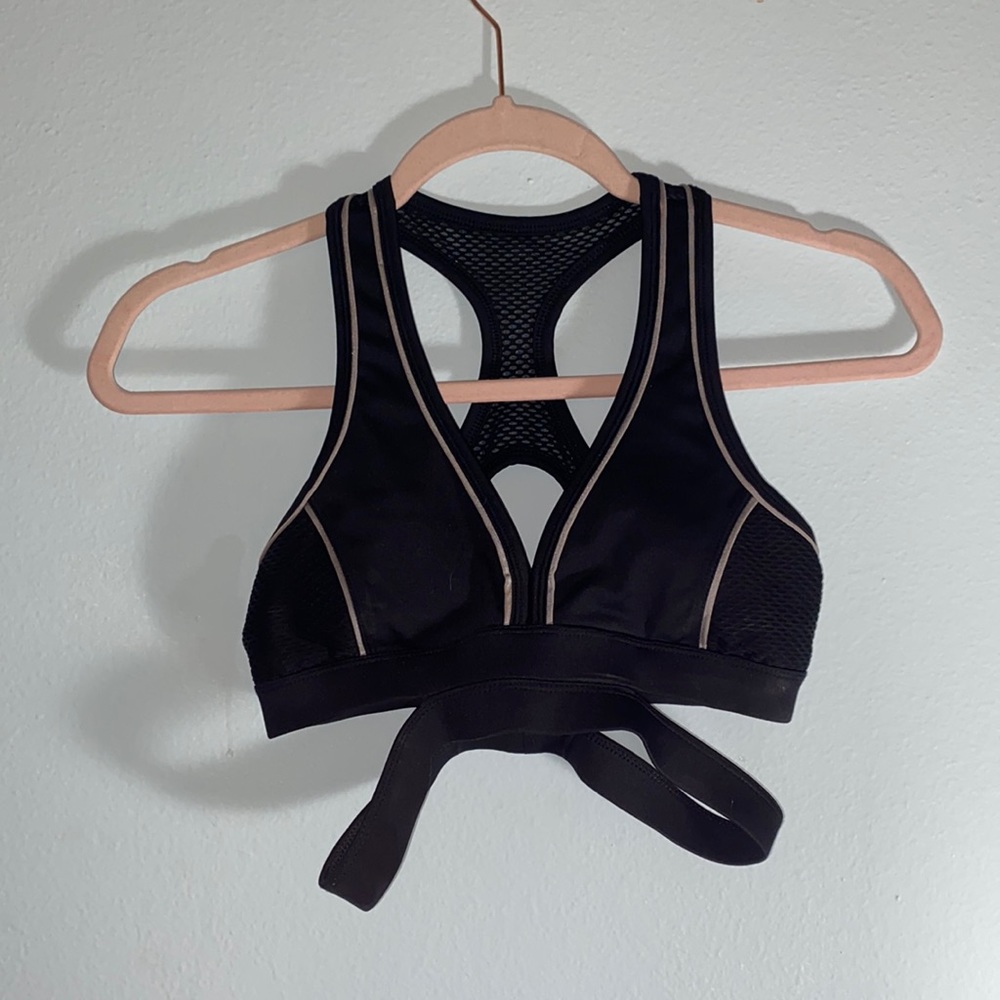 Black Strappy Forever 21 Sports Bra